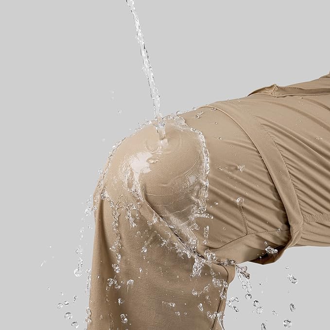 Gash Hao Mens Hiking Convertible Pants Outdoor Waterproof Quick Dry Zip Off Lightweight Fishing Pants