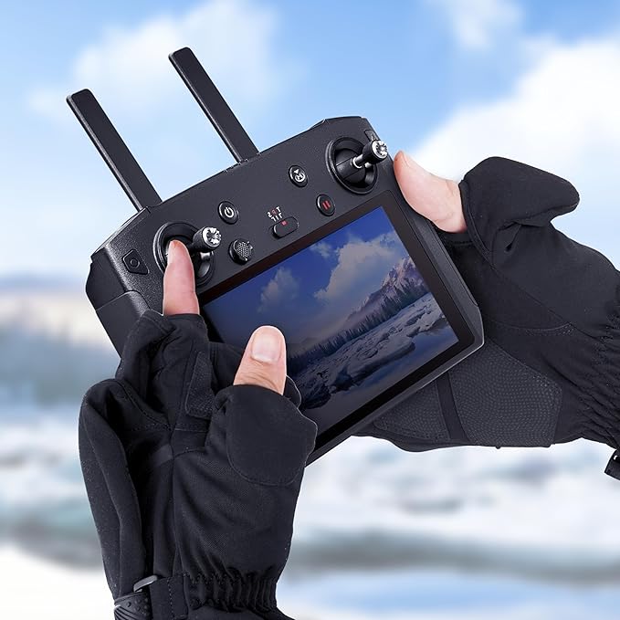 Heated Gloves, 7.4V 3000mAh Rechargeable Heated Gloves for Men Women, Waterproof & Upgrade Non-Slip Electric Heating Glove for Motorcycling, Hunting, Skiing, Outdoor Work