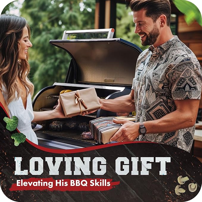 Kitchen perfection Silicone Smoker Oven Gloves -Extreme Heat Resistant BBQ Gloves -Handle Hot Food Right on Your Grill Fryer Pit|Waterproof Oven Mitts |Superior Value Set+3 Bonuses