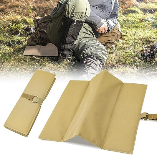 Foldable Hunting Seat Cushion Pad,Lightweight Sitting Pad,Camping Mat for Camping, Hunting, Fishing，Camping，Outdoor Activities,Hunting Accessories