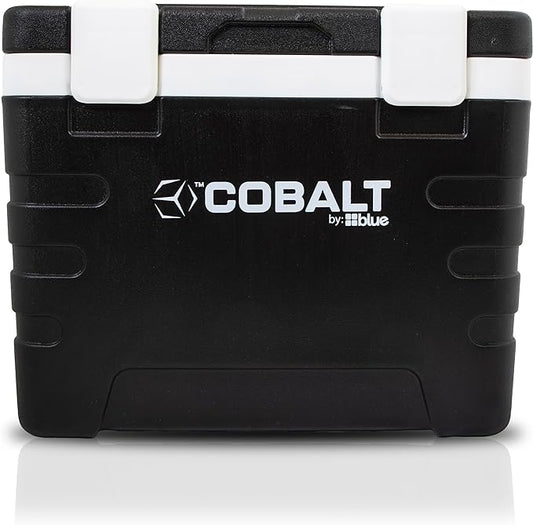 37 Quart Cobalt Weekender Cooler - Ice Chest by Blue Coolers for Camping, Sports Events, and Barbecues (Full Day Ice Retention)