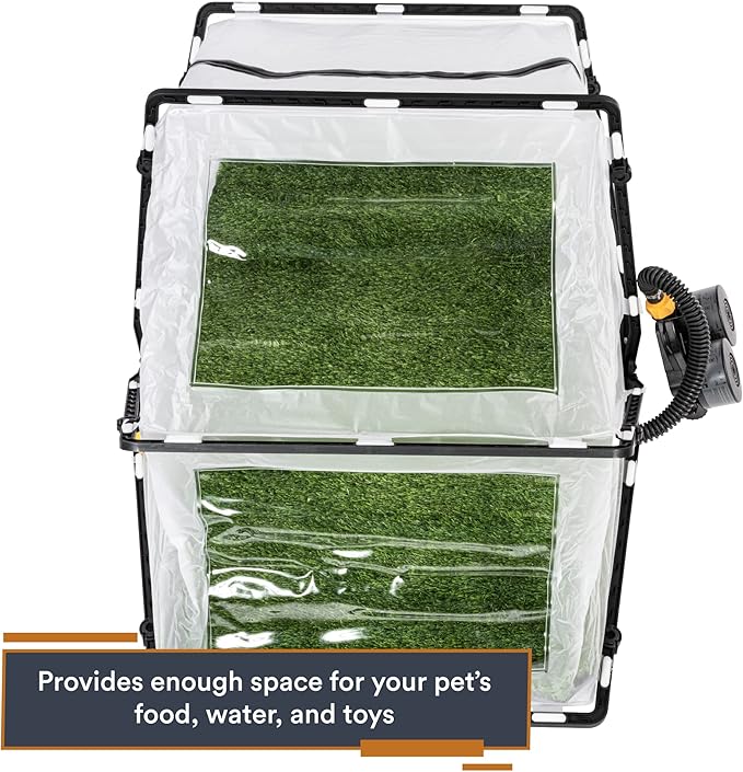 MIRA Safety FirstBreed Collapsible CBRN Animal Ark Dog Gas Mask | Military-Grade Enclosure and Protection for Dogs & Cats (Standard Kit (No MB-90 PAPR or Filters))