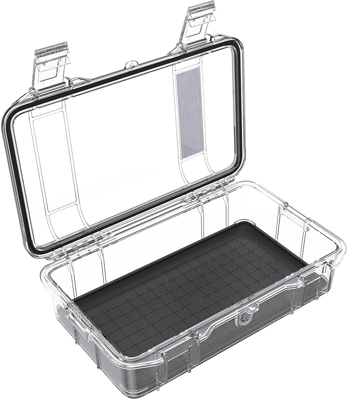 Pelican M60 Micro Case (Black/Clear)