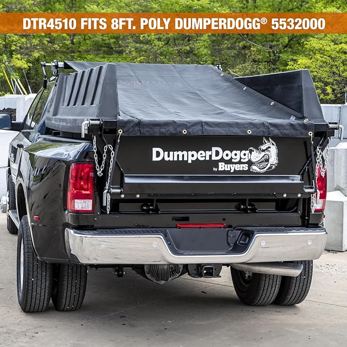 Buyers Products DTR4510 Roll Tarp Kit for 8 Foot Poly DumperDogg Inserts