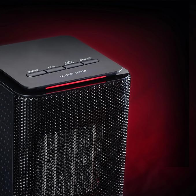 EdenPURE GEN70 Personal Heater – 950W Infrared Space Heater with Cooling Fan, Swivel Base, PTC Technology, Safe-Touch, Portable for Home, Office, or Travel