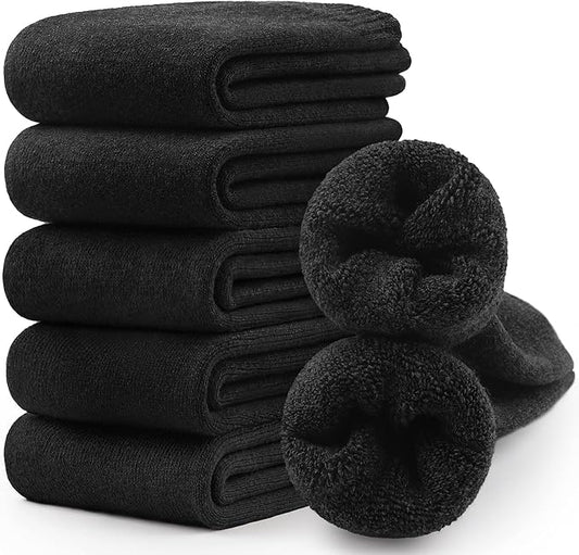 SIMIYA 5 Pairs Merino Wool Socks for Men, Thick Winter Wool Hiking Socks, Warm Breathable Crew Mens Socks