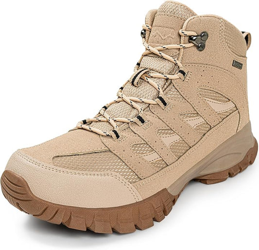 R CORD Hiking Boots Women Waterproof Breathable Non-Slip Womens Hiking Boots Arch Support for Rocky Trails Mountain Climbing & All-Day Comfort