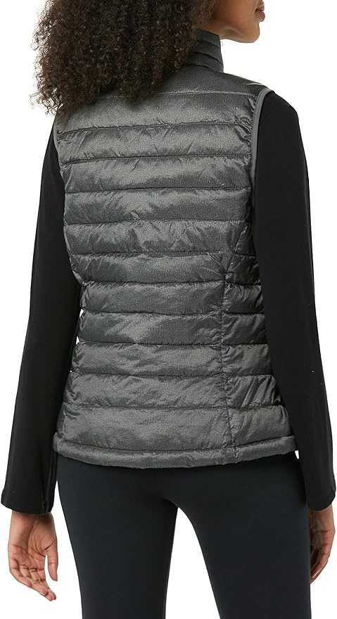 Amazon Essentials Women's Lightweight Water-Resistant Packable Puffer Vest