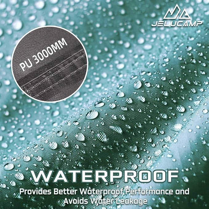 6/8 Person Large Waterproof Family Tents for Camping, Screened Camping Tent with Screen Porch, Bug-Free Relaxation & Easy Setup, Includes Rainfly & Carry Bag