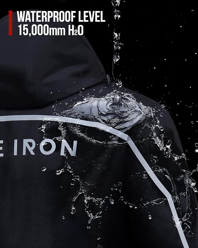 Rain Suit, Rain Gear for Men & Women Waterproof Jacket and Pants Breathable Reflective Raincoat for Motorcycle, Fishing, Golf