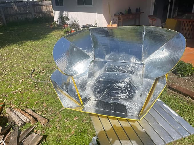 SolCook All Season Solar Cooker - Camping Cookware, Fruit & Food Dehydrator, Camp Stove, Fruit Canning Supplies, Camping Gear, Survival Gear, Emergency Supplies, (17) Camper