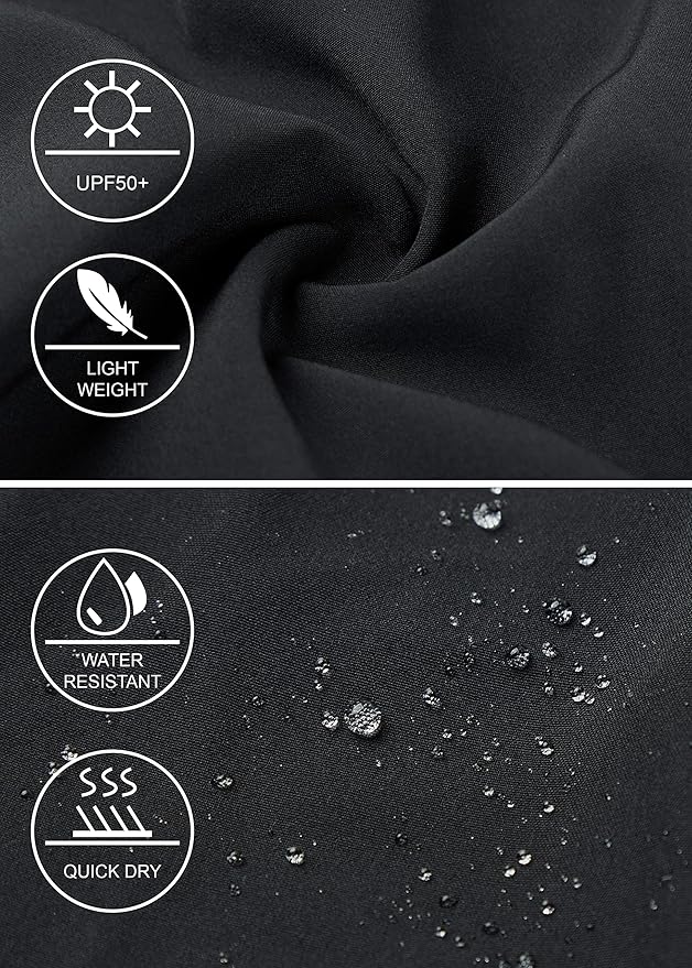 Libin Men's Lightweight Joggers Quick Dry Cargo Hiking Pants Track Running Workout Athletic Travel Casual Outdoor