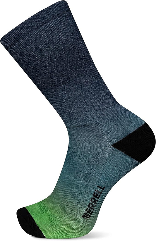 Merrell unisex-adult Men's and Women's Moab Hiking Mid Cushion Socks - Moisture Wicking & Arch Support