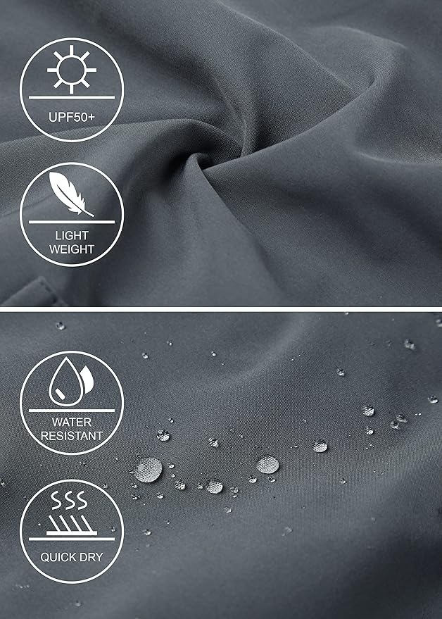 Libin Men's Lightweight Joggers Quick Dry Cargo Hiking Pants Track Running Workout Athletic Travel Casual Outdoor