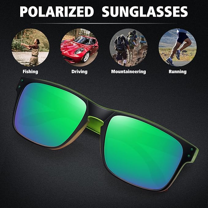 MEETSUN Polarized Sunglasses for Men Women Sports Driving Fishing Glasses UV400 Protection