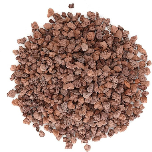 Stanbroil Lava Rock Granules - Decorative Landscaping for Fire Pits, Fire Bowls, Gas Log Sets, Indoor or Outdoor Fireplaces - 10 Pounds (0.1"-0.2")