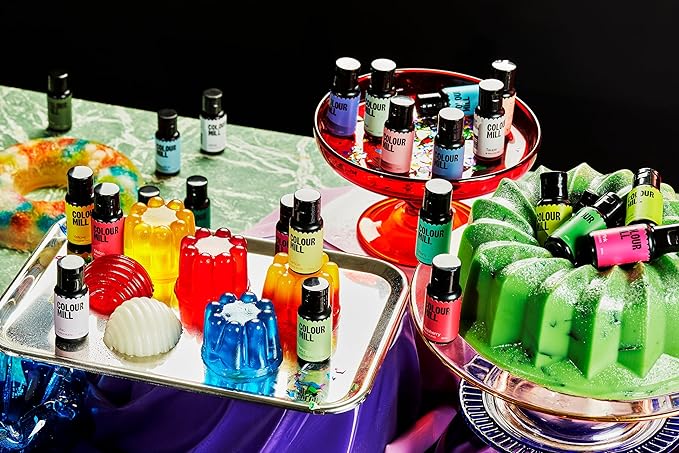 Colour Mill Aqua Blend Water-Based Food Coloring, 20 Milliliters Denim