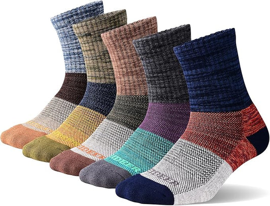 FEIDEER mens Modern Hiking socks