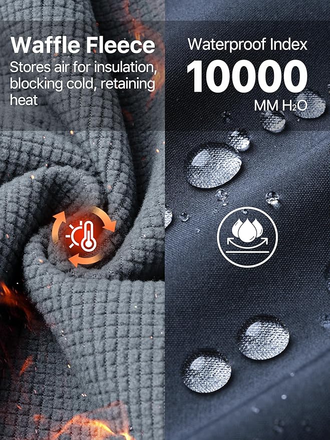 FREE SOLDIER Men's Lightweight Golf Vest Outerwear Windproof Sleeveless Softshell Jacket Running Vest