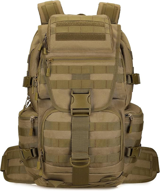 50L Military Tactical Backpack Hiking Waterproof Backpack Large Military Pack 3 Day Assault Pack Molle Bag Rucksack