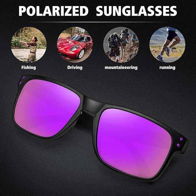 MEETSUN Polarized Sunglasses for Men Women Sports Driving Fishing Glasses UV400 Protection